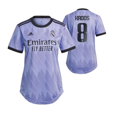 Frauen Real Madrid Toni Kroos 8 Auswärts Trikot 2022 2023