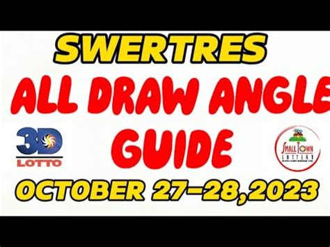 Swertres All Draw Angle Guide Today 3d National 3d Lotto All STL