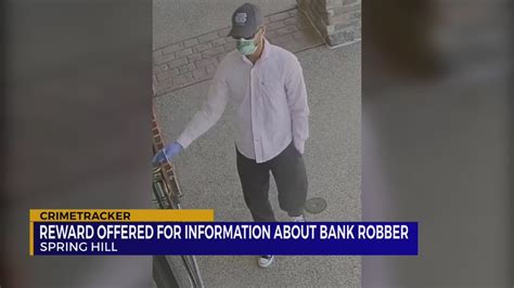 Reward Offered For Information About Bank Robber Youtube