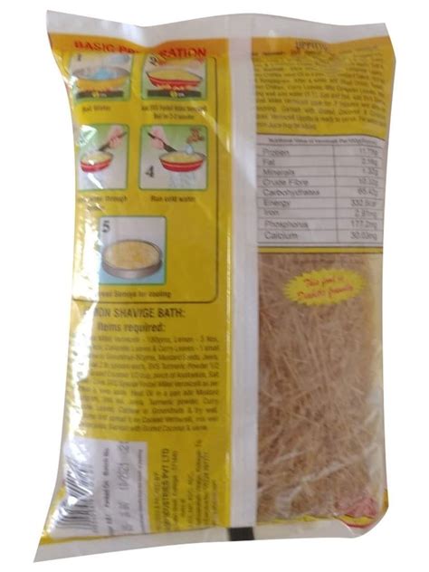 Svs Wheat Flour Foxtail Millet Vermicelli Noodle Packaging Size 180g At Rs 30 Pack In Mysore