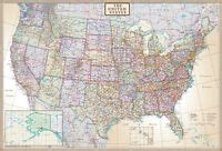 Rmc X United States Wall Map Signature Series Wall Map Poster