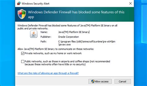 Why Does Windows Defender Firewall Block Some App Features