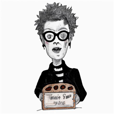 Dibujo Espeluznante De Tim Burton De Prue Leith Creative Fabrica