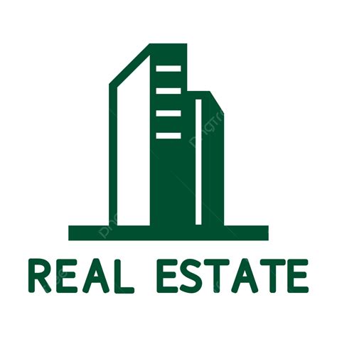 Gambar Ikon Logo Real Estat Perumahan Logo Real Estat Logo Properti