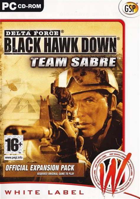 Delta Force Black Hawk Down Team Sabre Box Shot For PlayStation 2