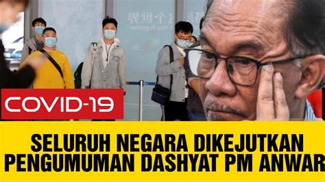 Seluruh Negara Dikejutkan Pengumuman Dashyat Pm Anwar Youtube