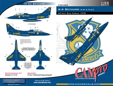 Custom Aeronautical Camp Mcdonnell Douglas A F Ta J Skyhawk