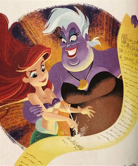 Ursula X Ariel Fan Art