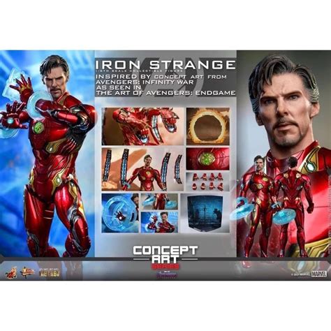 全新 Hot Toys MMS 鋼鐵奇異博士 概念藝術款 蝦皮購物