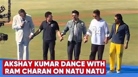 ISPL 2024 Ram Charan Suriya Akshay Kumar Sachin Tendulkar Dance On