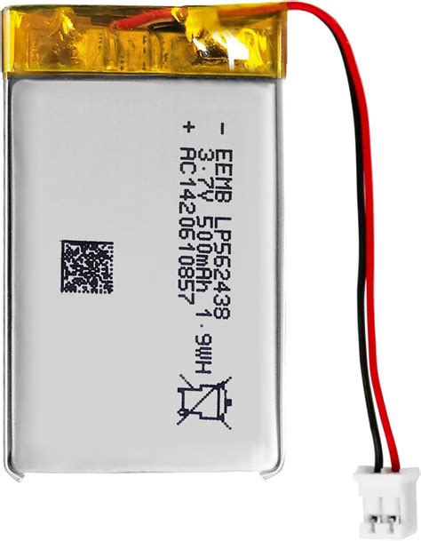 EEMB 3 7V 500mAh 562438 Batteria Lipo Batteria Ricaricabile Agli Ioni