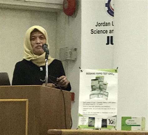 Kuliah Tamu Oleh Staff Ahli Institut Biosains Prof Dr Drh Aulianni