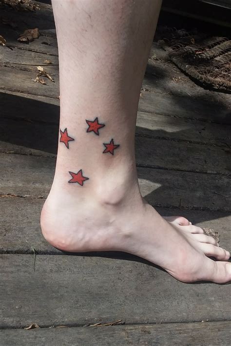 Southern Cross Tattoo Foot