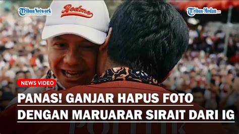 PANAS Ganjar Hapus Foto Dengan Maruarar Sirait Dari IG Usai Ara