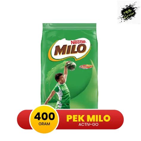 Milo Active Go Softpack 400g EXP 02 2023 Lazada