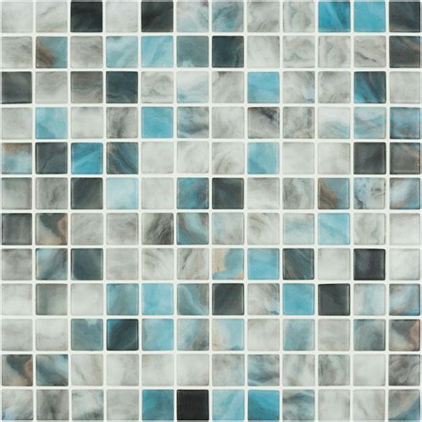 Nature Air Force Matte 1 X 1 Glass Tile Vidrepur Nature Aquablu Mosaics