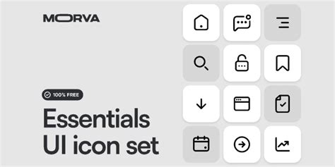 Essentials Ui Icon Set Figma