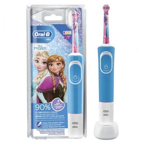 Oral-B D100 Frozen Kids Electric Toothbrush | Buy Online – Xcite