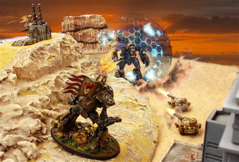 Adeptus Titanicus Battle Report Special Effects Gallery Dakkadakka