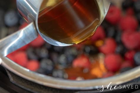 Instant Pot Mixed Berry Compote Recipe Shesaved®