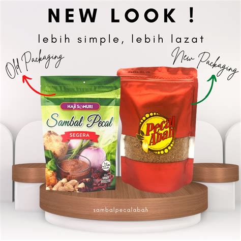 Sambal Pecal Abah Segera Kuah Kacang Instant Food Drinks Packaged