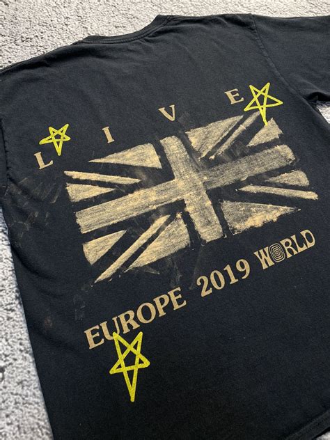 Travis Scott Astroworld Live 2019 Europe Tour Travis Scott T Shirt