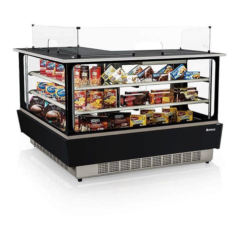 Vitrine Neutra Caixa Curva Linha Gourmet Elegance Super Mgsx Pr