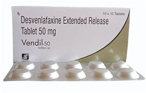 50mg Desvenlafaxine Extended Release Tablet At ₹ 7800stripe In