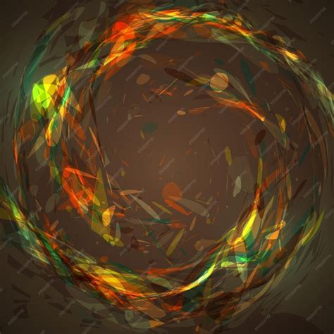 Premium Vector | Abstract brown wave background