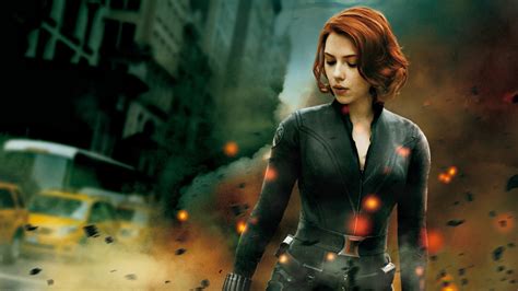 Scarlett Johansson Black Widow Avengers Wallpaper