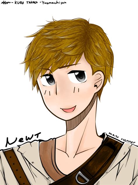 Newt - Maze Runner Fanart by Yuumachisan on DeviantArt