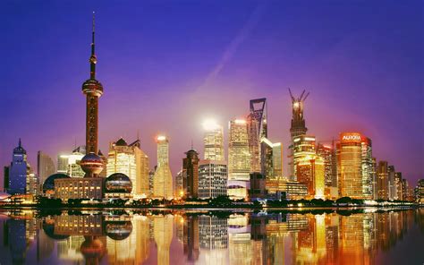 5-five-5: Pudong skyline (Shanghai - China).