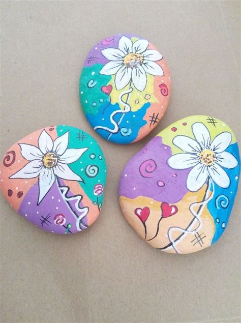 Stone Art Painting Rock Painting Art Pebble Painting Pebble Art