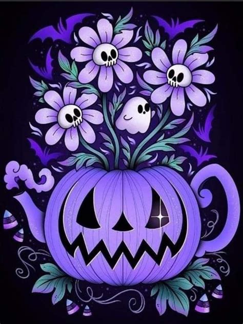 Purple Halloween R Purple