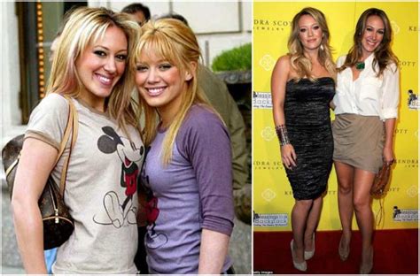 Hilary Duff, the real life Lizzie McGuire and her supportive family