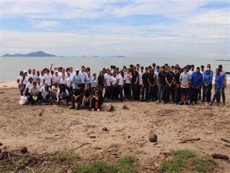 Limpieza De Playa En Veracruz En Conjunto Con Empresas De Panam