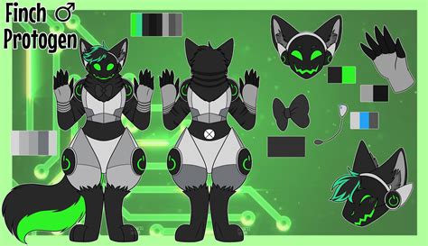 My New Ref Sheet Done By Midnawarrior Rprotogen