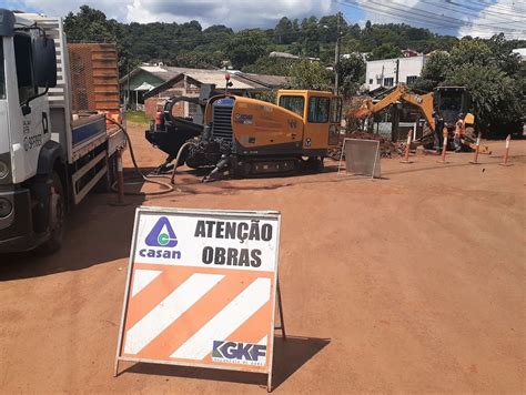 Chapec Recebe Km De Novas Tubula Es De Rede De Esgoto Ag Ncia