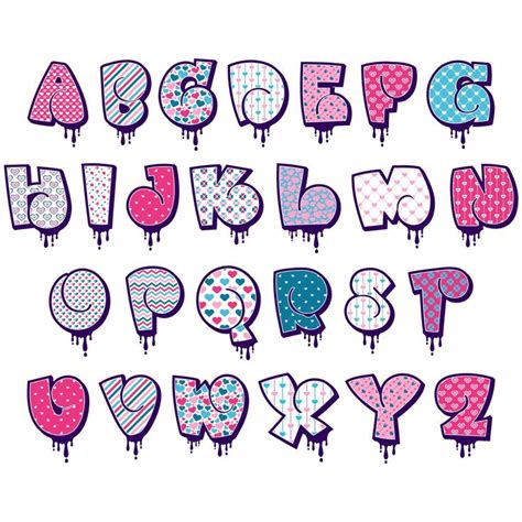 Graffiti Valentine S Day Letters Png Love Alphabet Clip Art Png