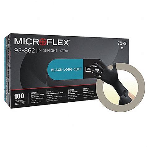 MICROFLEX, Chemical-Resistant/Medical-Grade, XL ( 10 ), Disposable ...