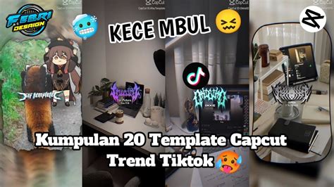 Kumpulan 20 Template Jj Viral Terbaru🎟 Trend Tiktok🤩 Kece Mbul 😖