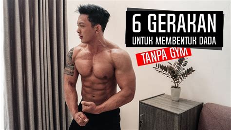 6 Gerakan Untuk Membentuk Otot Dada Di Rumah Youtube