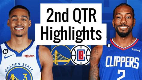 Golden State Warriors Vs La Clippers Full Highlights Nd Qtr Mar