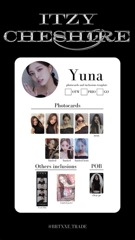 Photocard Nayeon Itzy Albums Entertaining Kpop Templates Guide