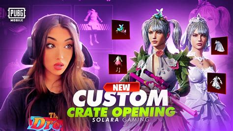 NEW CUSTOM CRATE OPENING FOREST ELF SET WEDDING SET PUBG MOBILE