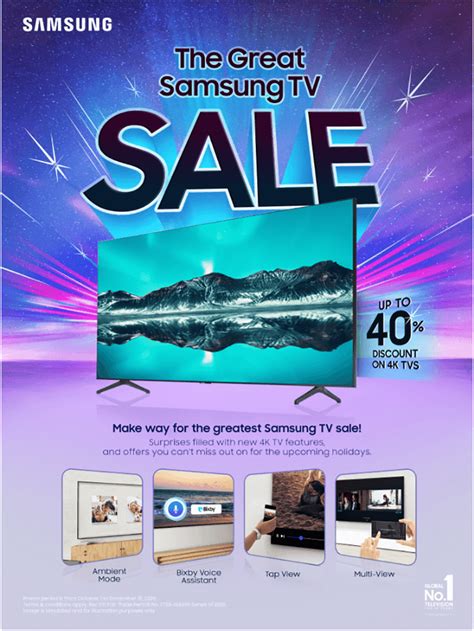 Deal Get Up To 40 Percent Off On 4k Tvs During The Great Samsung Tv Sale