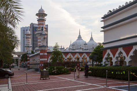 The Jamek Mosque In Kuala Lumpur Editorial Photo Image Of Travel