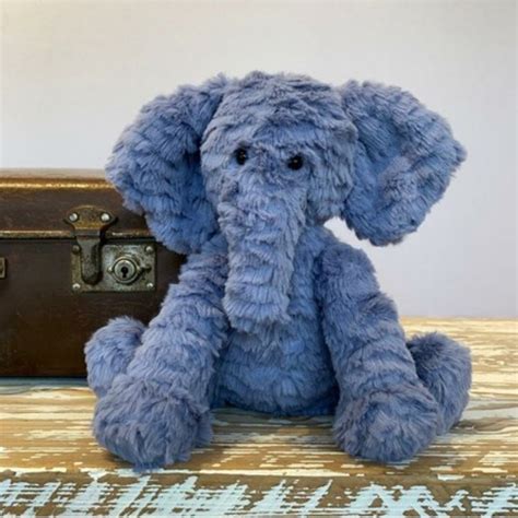 Jellycat Fuddlewuddle Elephant Stuffed Elephant Shopee Malaysia