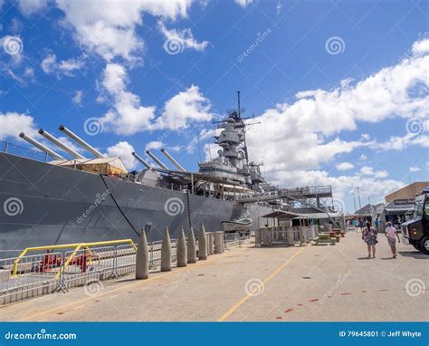 USS Missouri Battleship Museum Editorial Photo - Image of iron, steel ...