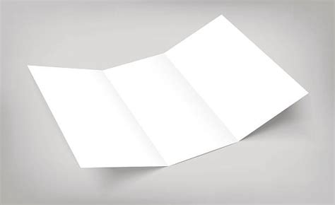 Trifold Brochure Isolated Illustrations Royalty Free Vector Graphics